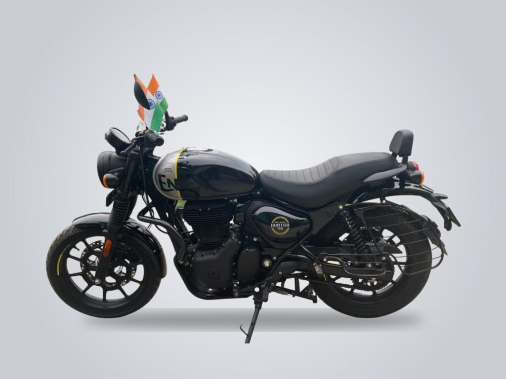 Hunter 350 side view India Model