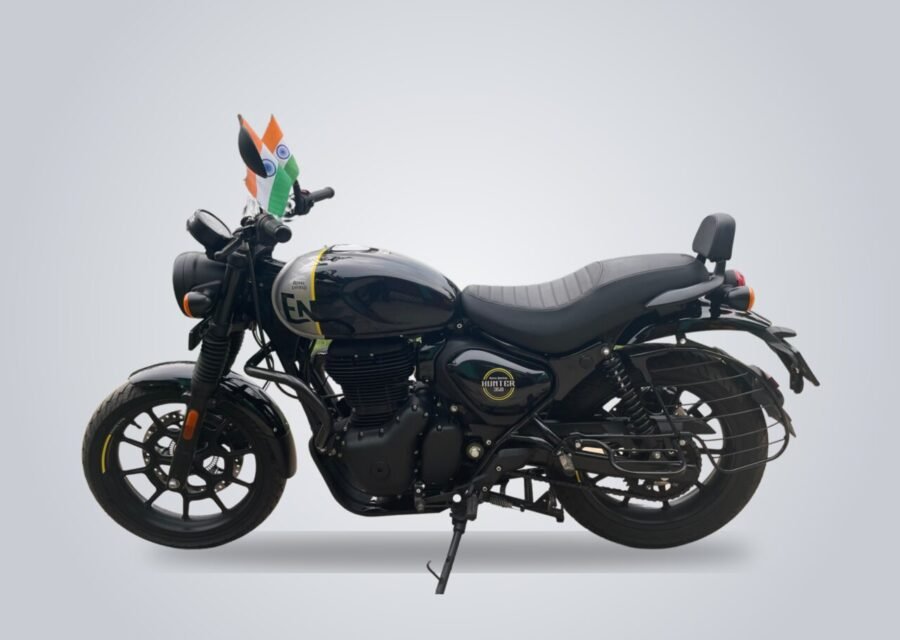 Hunter 350 side view India Model
