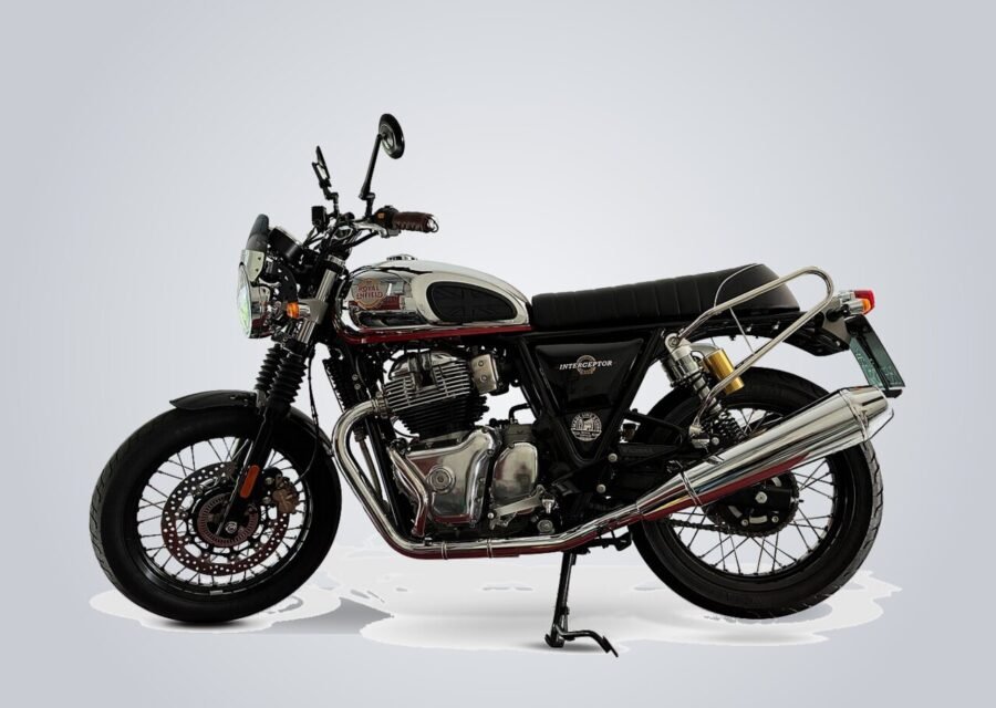 Royal Enfield 650 Interceptor A-Seite noBG