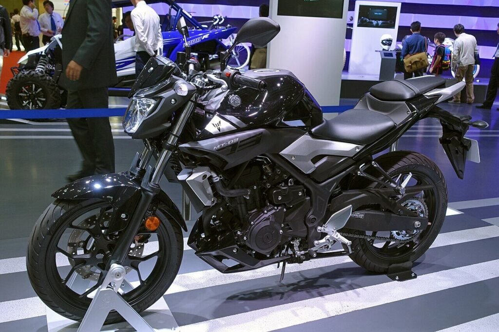 YAMAHA MT-03 at the Tokyo Motor Show 2015
