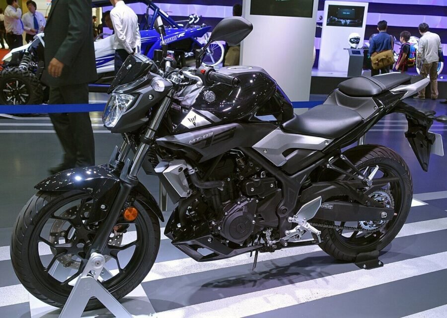 YAMAHA MT-03 at the Tokyo Motor Show 2015